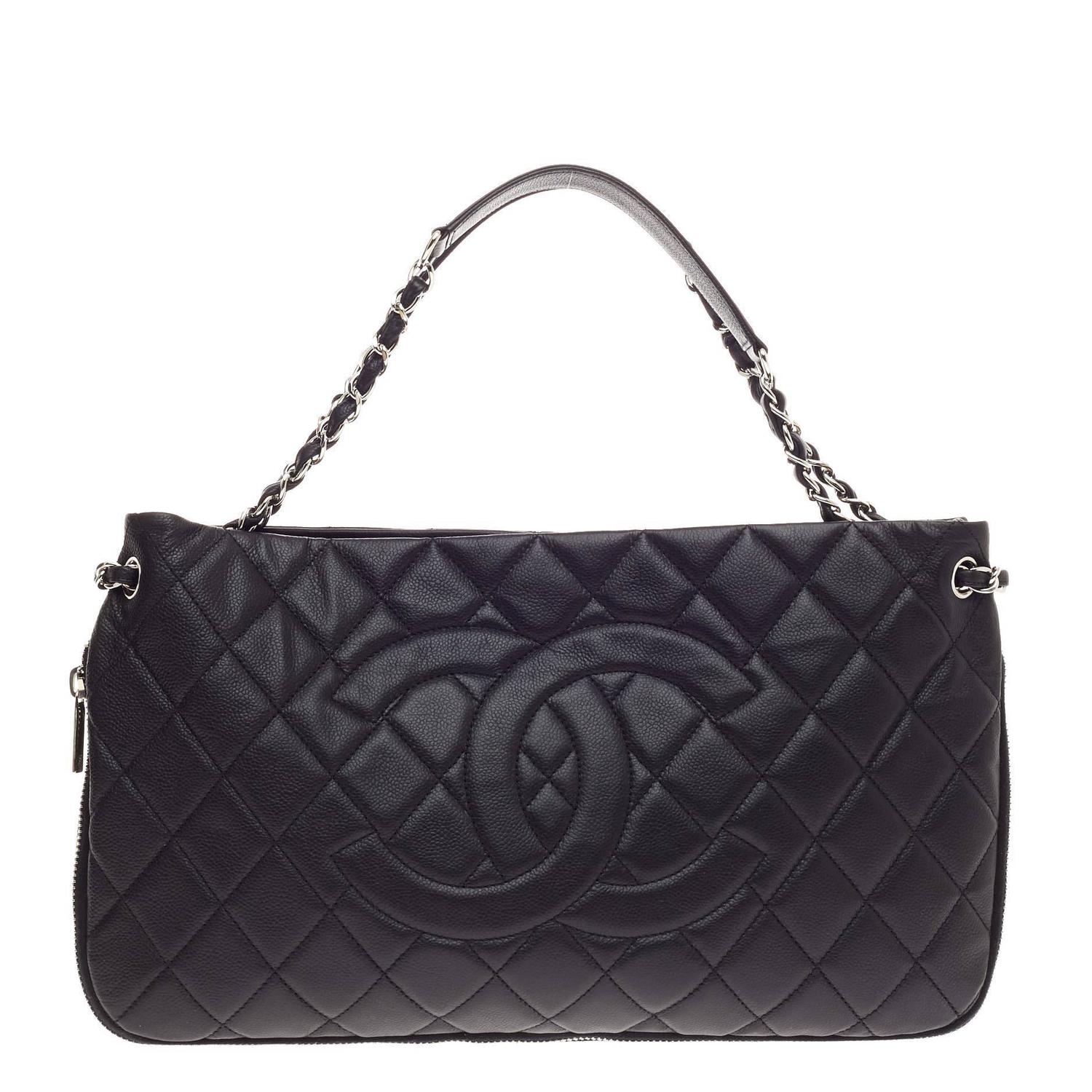 chanel timeless cc tote