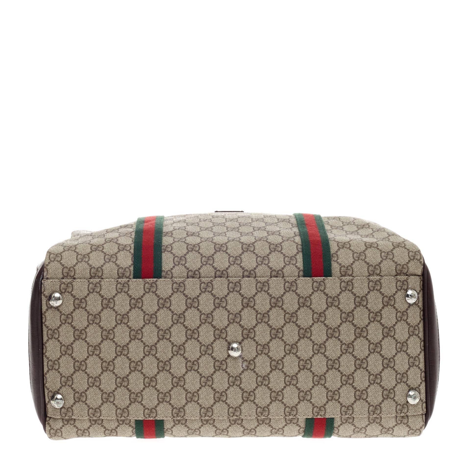 Gucci Haustiertransporter GG Canvas Groß 1