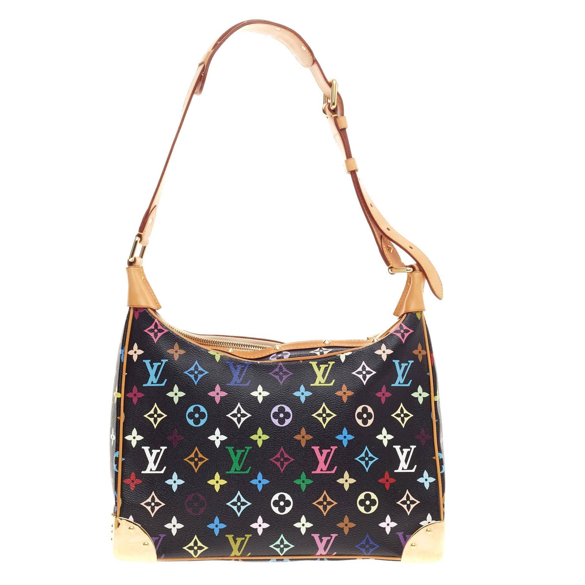 Louis Vuitton Boulogne Monogram Multicolor In Good Condition In NY, NY