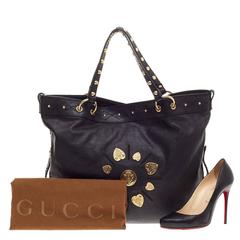 Gucci Irina Babouska Tote Leather