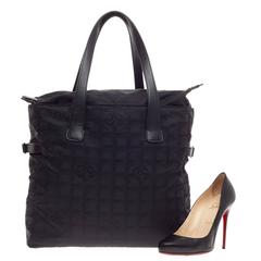 Chanel Travel Line Tote Nylon Large