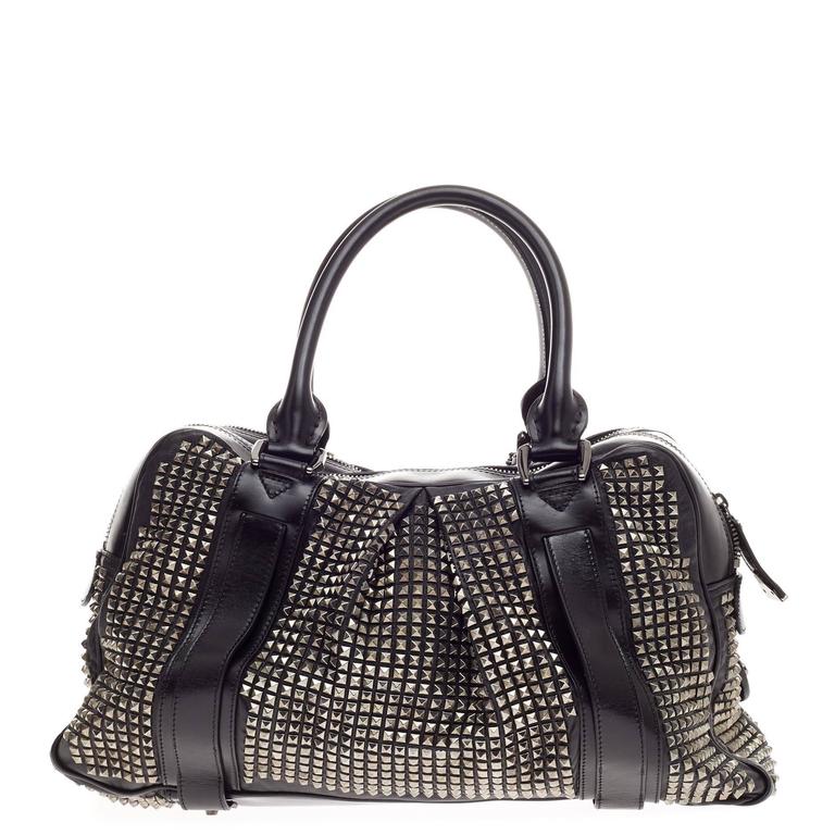 Burberry Knight Bag Studded Leather at 1stDibs | burberry studded knight bag