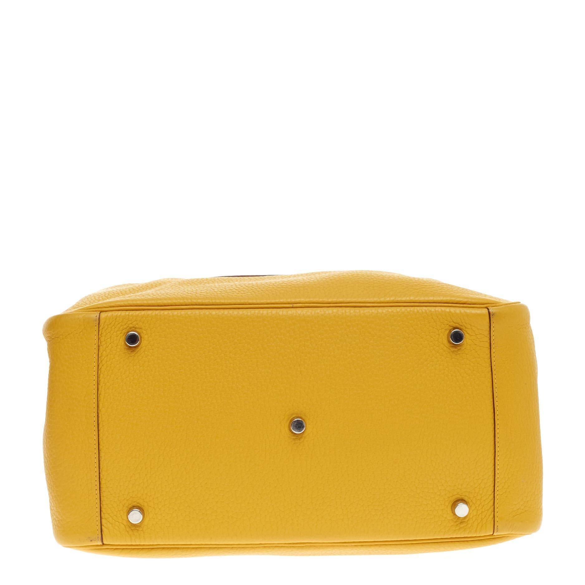 Hermes Lindy Clemence 34 In Good Condition In NY, NY