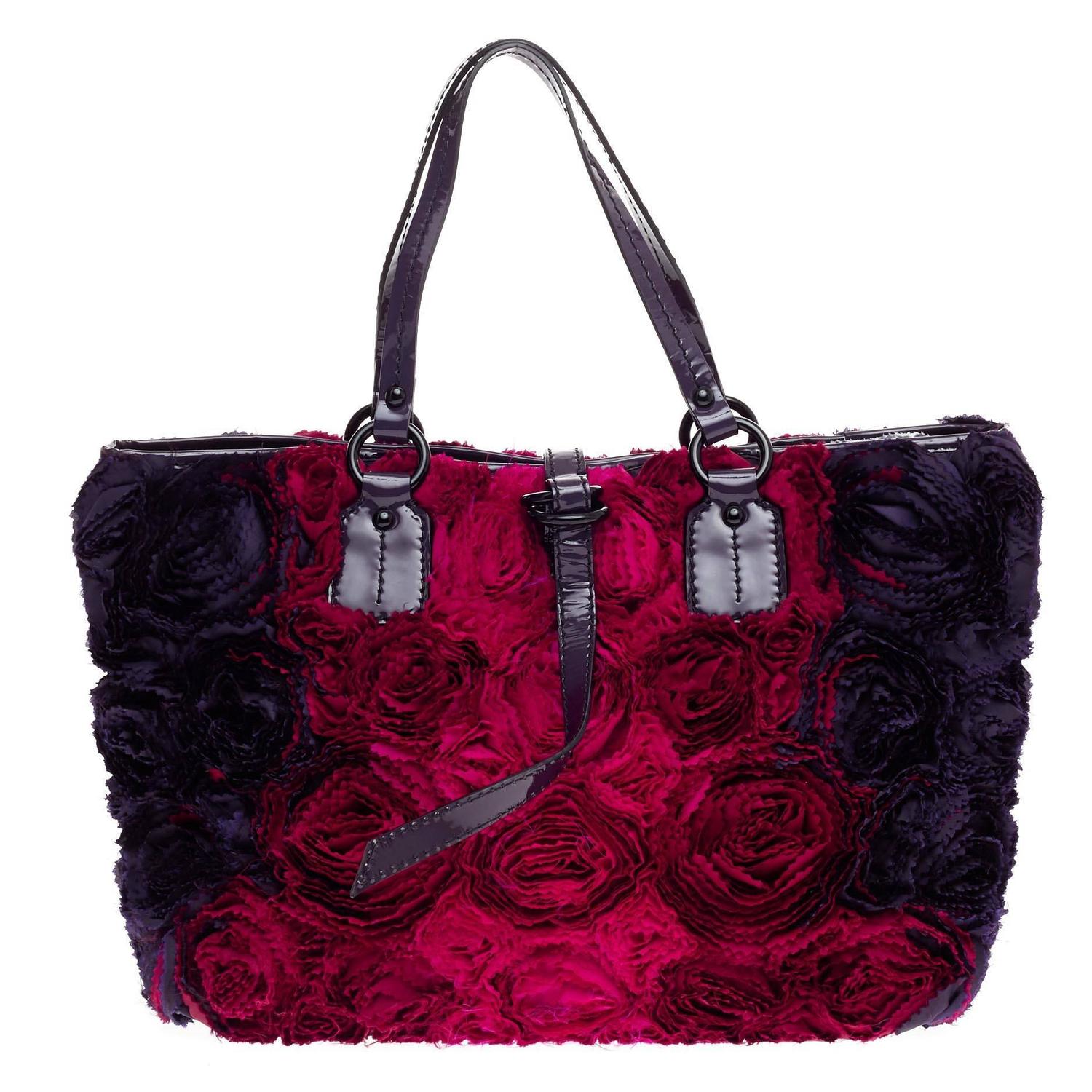 Valentino Rosette Tote valentino rosette tote satin medium at 1stdibs Valentino Rosette Tote valentino rosette tote satin medium at 1stdibs