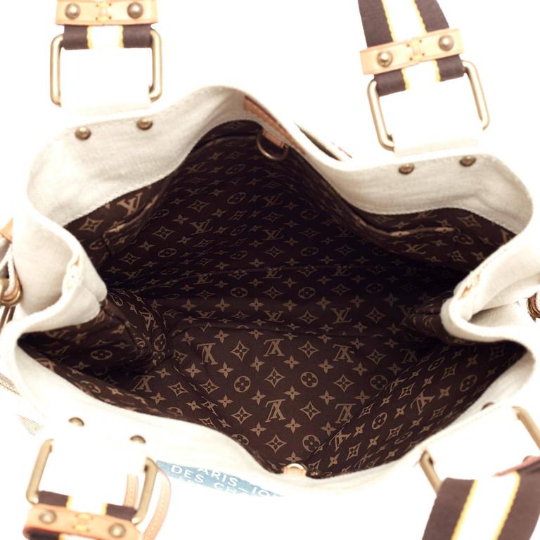 Louis Vuitton Globe Tote Canvas MM at 1stDibs