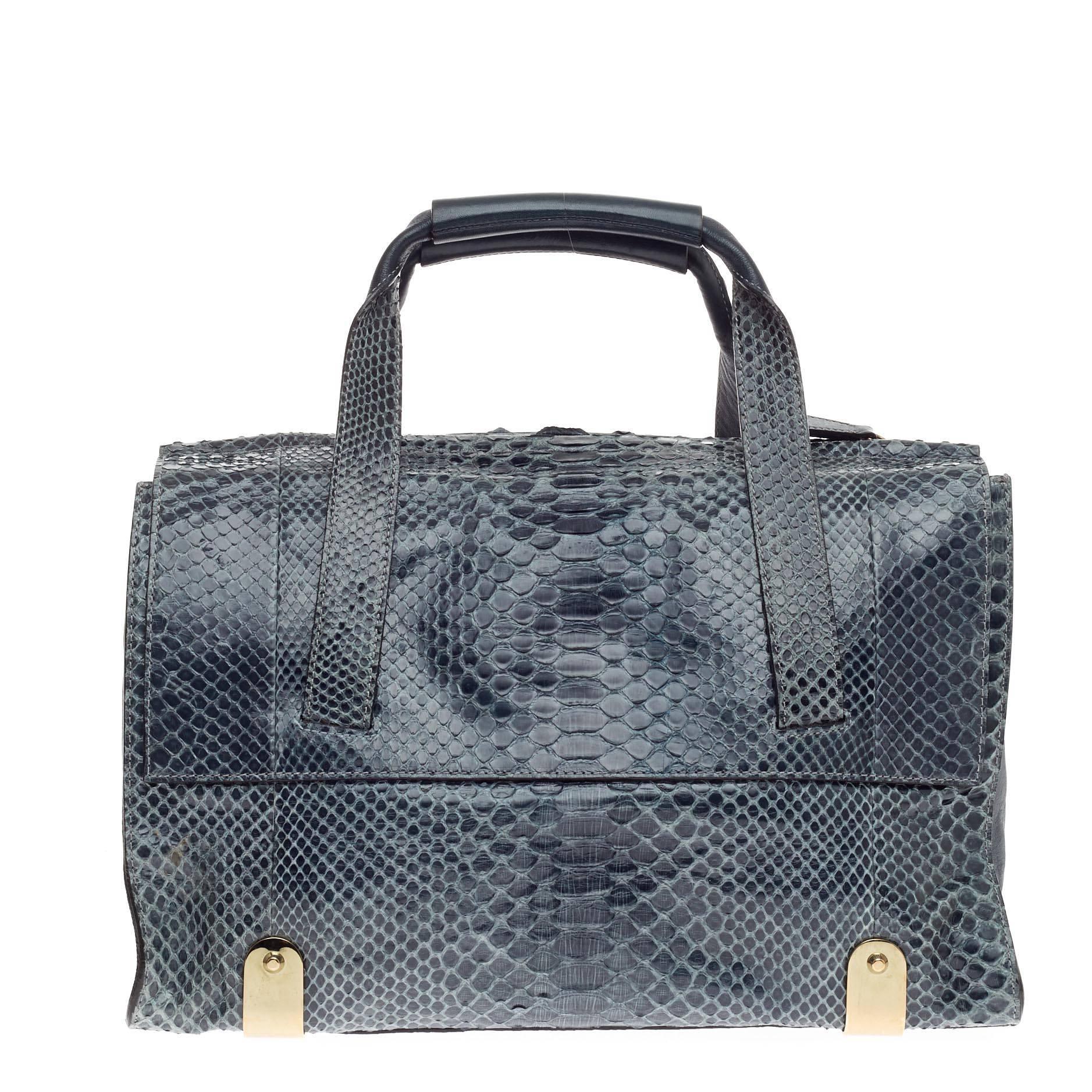Women's or Men's Chloe Sally Tote Python Large
