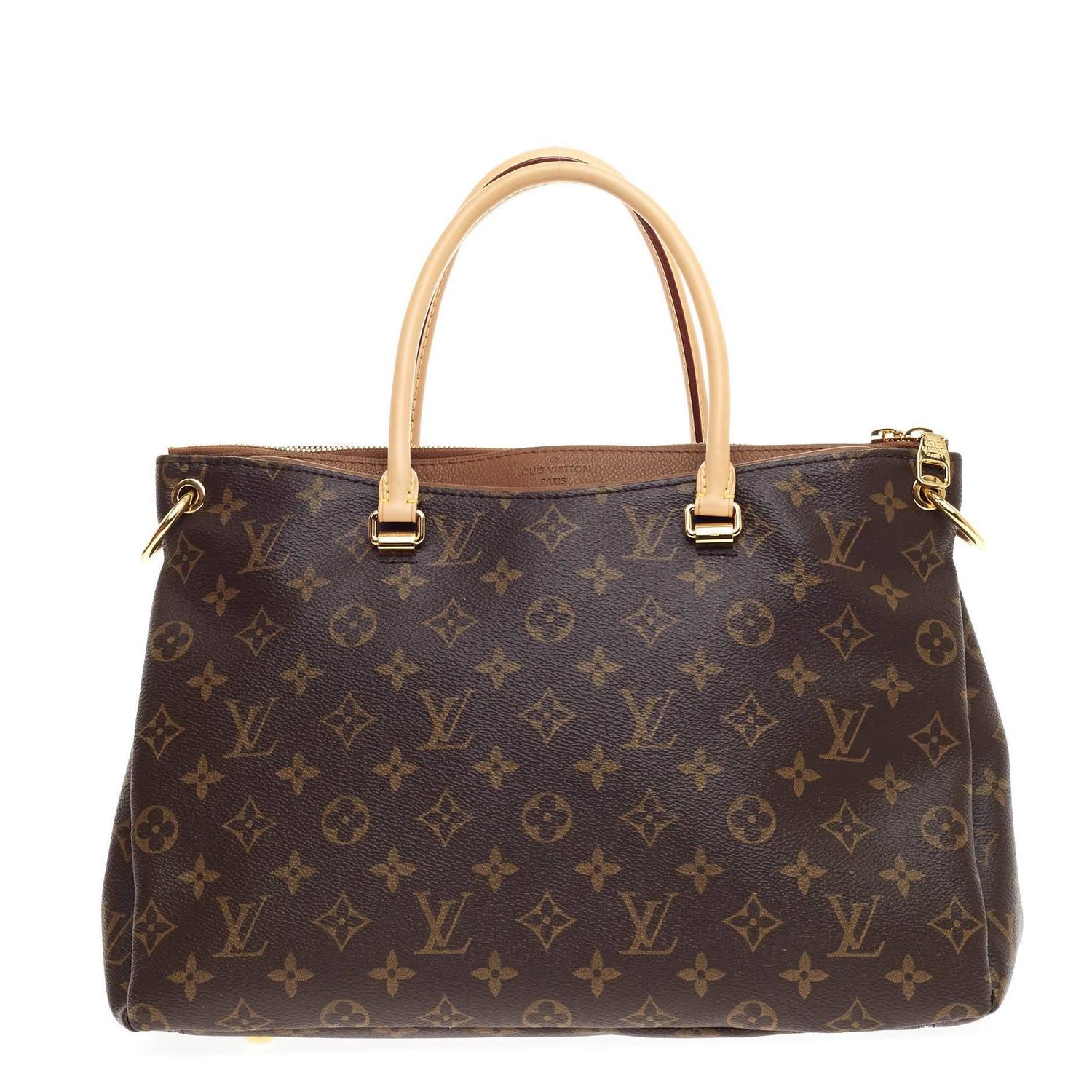 Louis Vuitton Pallas Tote Monogram Canvas at 1stdibs