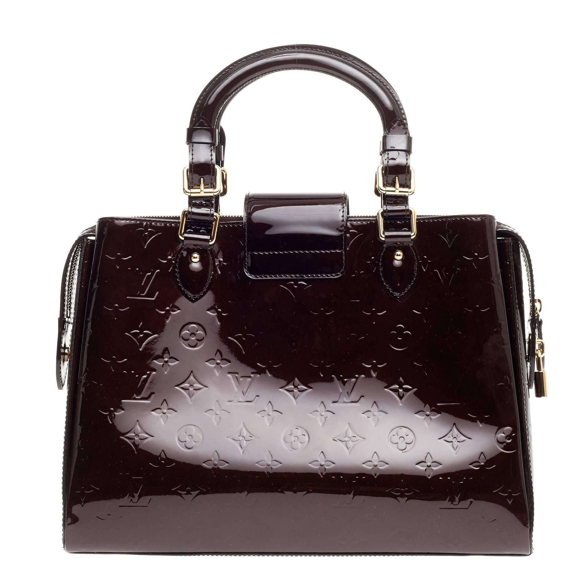 Louis Vuitton Melrose Avenue Monogram Vernis In Good Condition In NY, NY