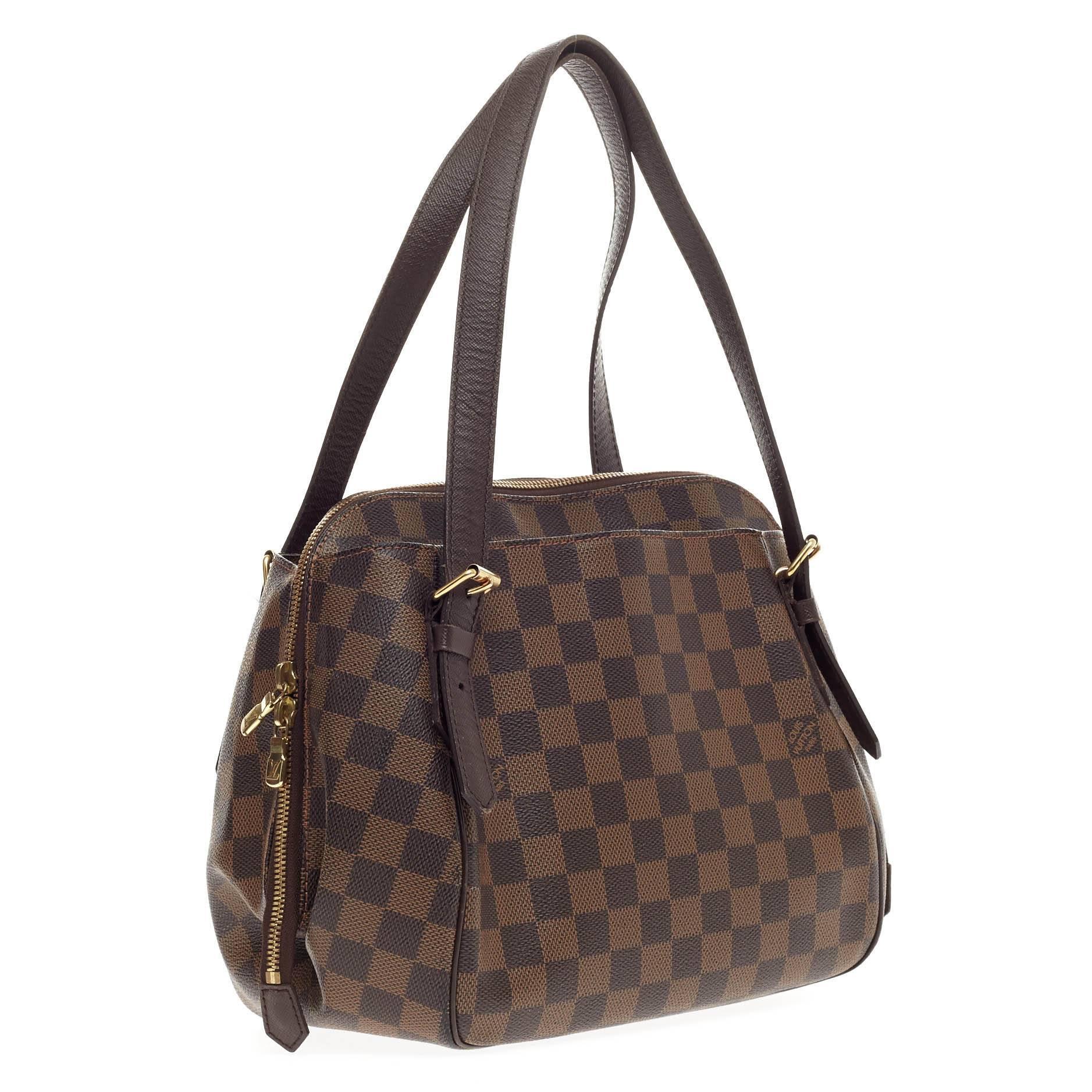 Louis Vuitton Belem Damier MM In Good Condition In NY, NY