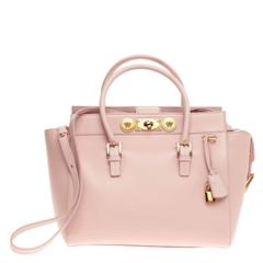 Versace Signature Lock Tote Leather Large