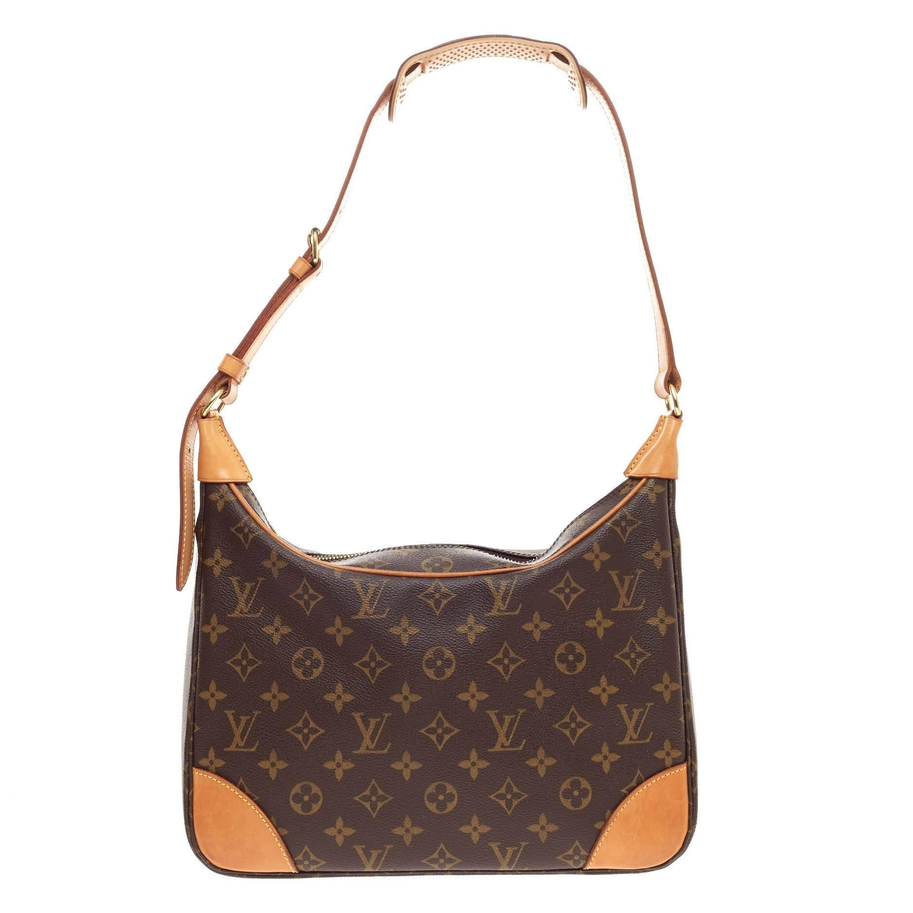 Louis Vuitton Boulogne Monogram Canvas 30 In Good Condition In NY, NY