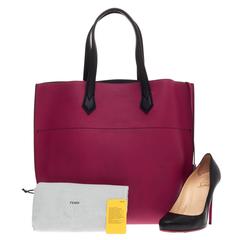 Fendi All In Tote Leather Small