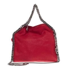 Stella McCartney Falabella Fold Over Crossbody Shaggy Deer Mini