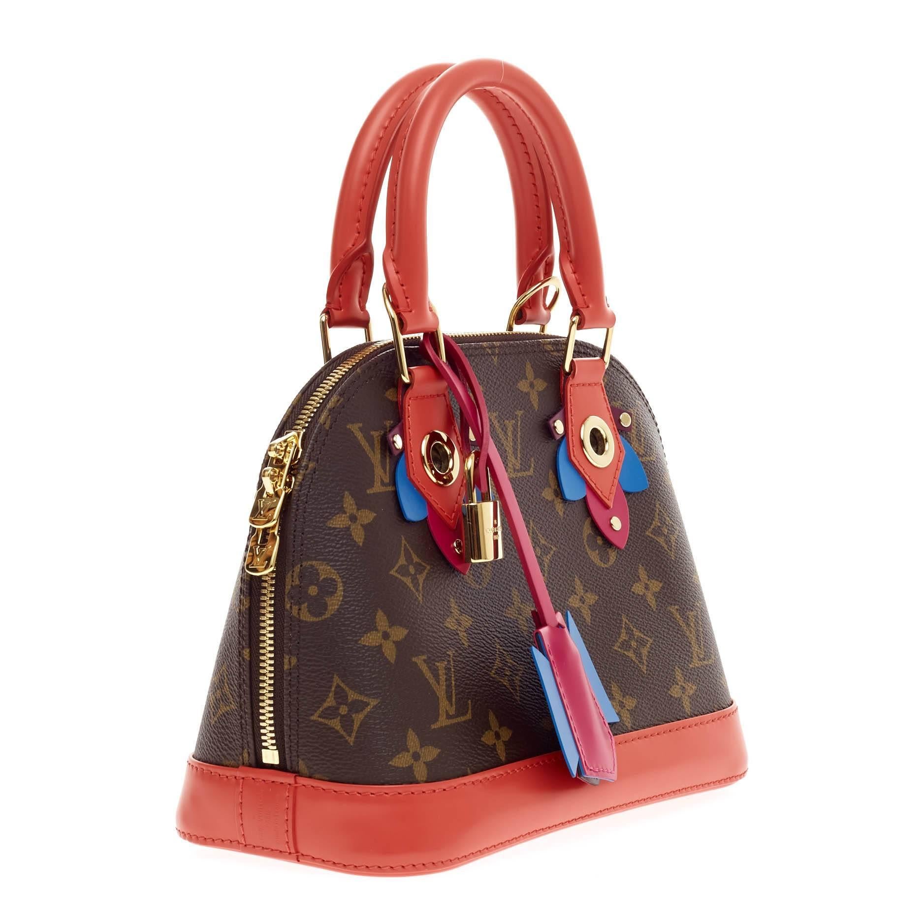 Louis Vuitton Alma Limited Edition Totem Monogram Canvas BB In Good Condition In NY, NY