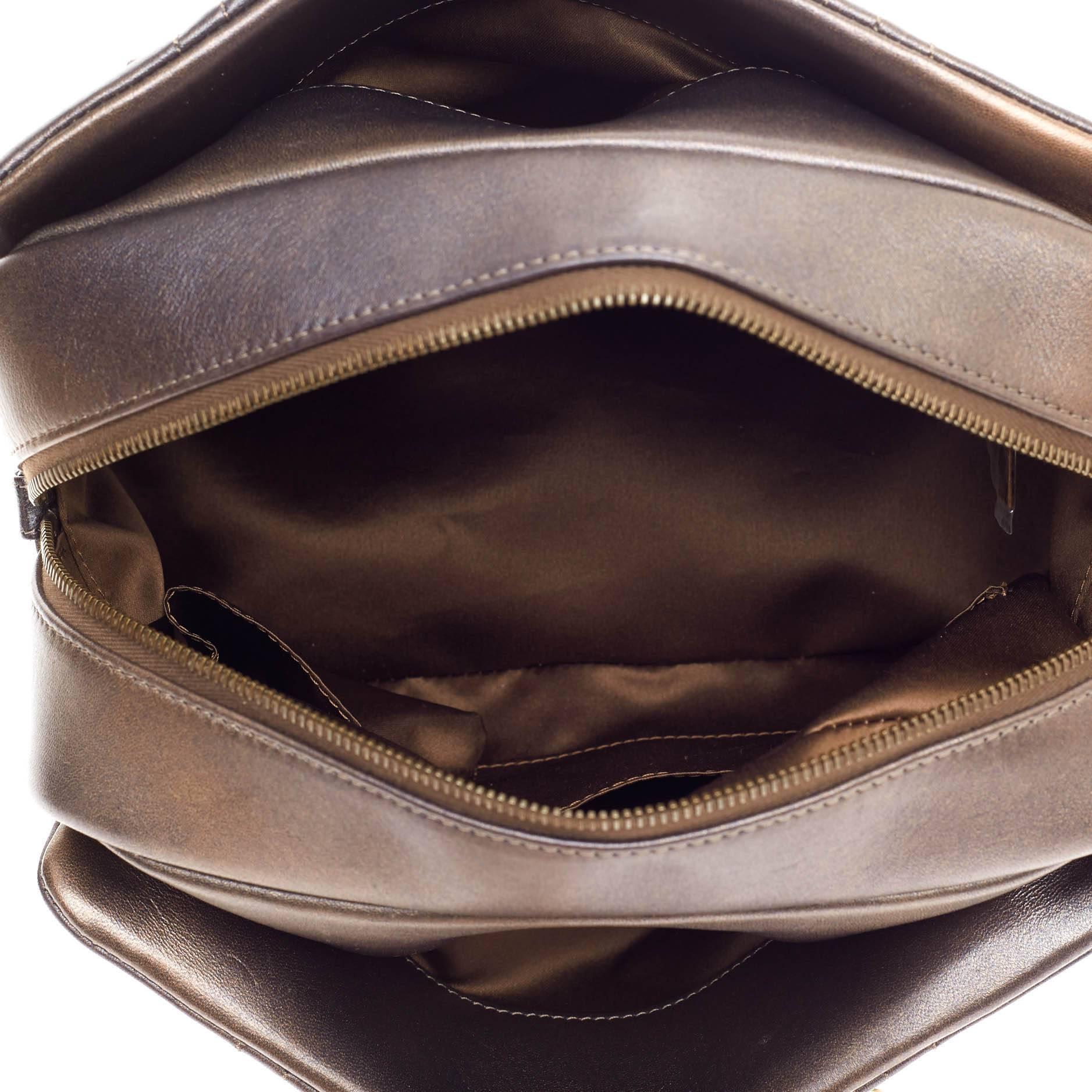 Women's or Men's Chanel Paris-Shanghai Camera Bag Quilted Lambskin Medium