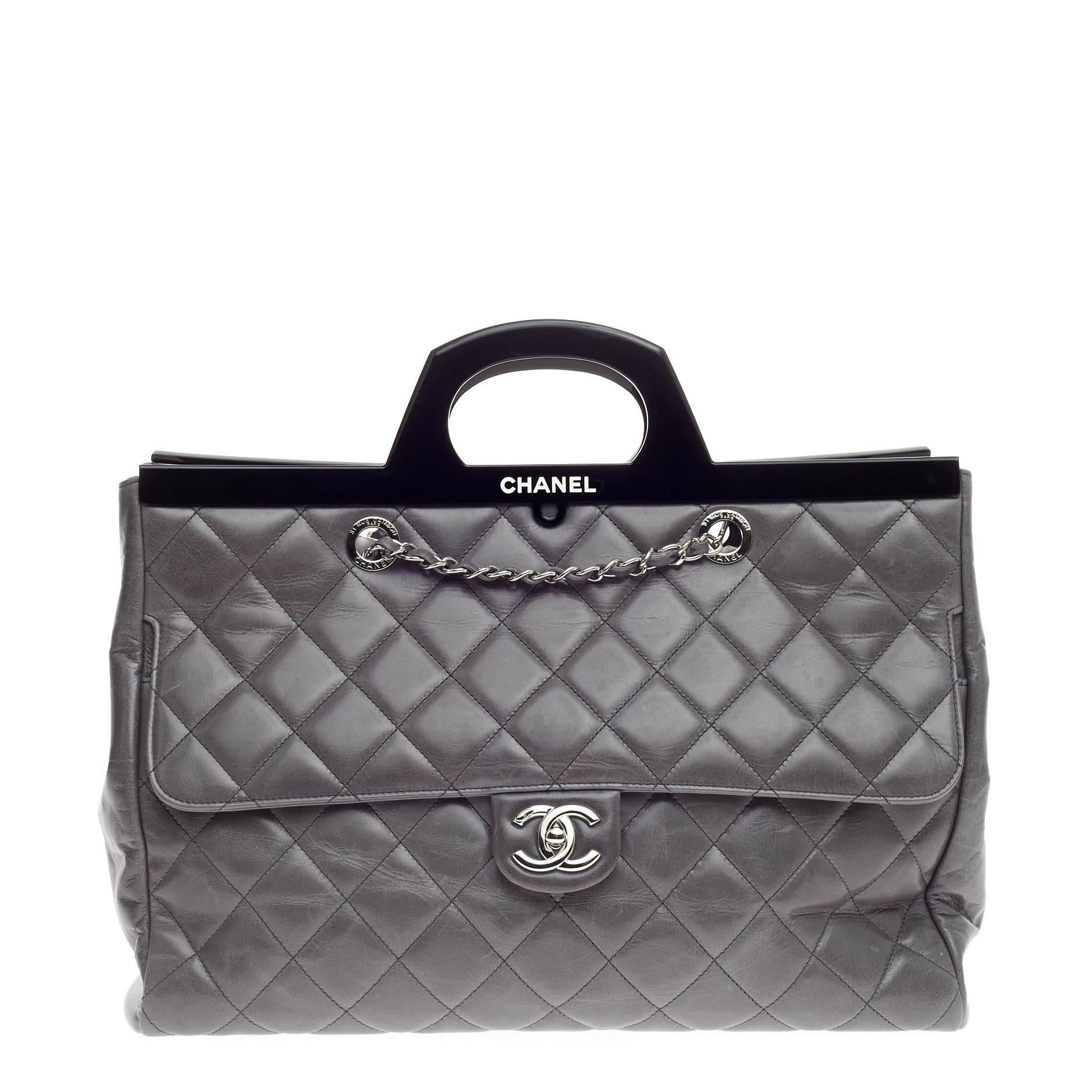 chanel delivery tote
