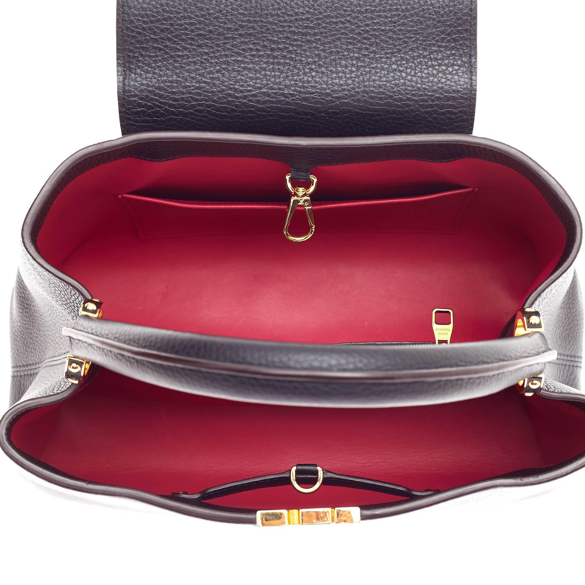 Louis Vuitton Capucines Leather MM 2