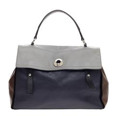 Saint Laurent Tricolor Muse Two Leather Large