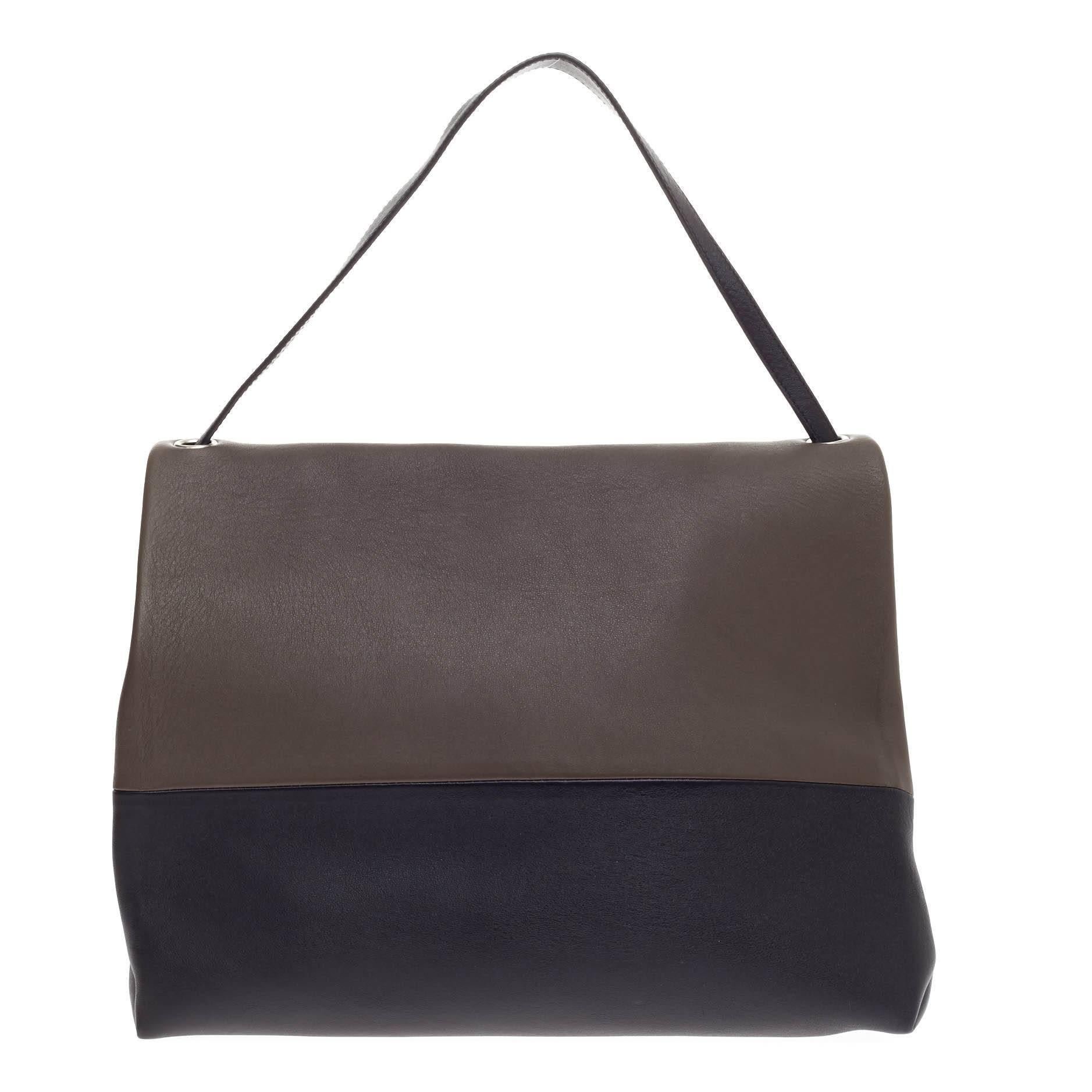 Women's Celine All Soft Tote Leather