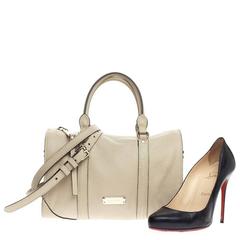 Burberry Alchester Bowling Bag Leather Medium