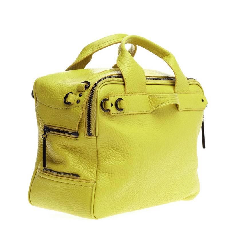 Yellow 3.1 Phillip Lim Lark Duffle Leather Small