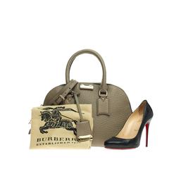 Burberry Orchard Bag Grainy Leather Small