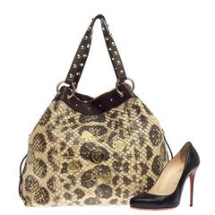 Gucci IIrina Babouska Tote Python Large