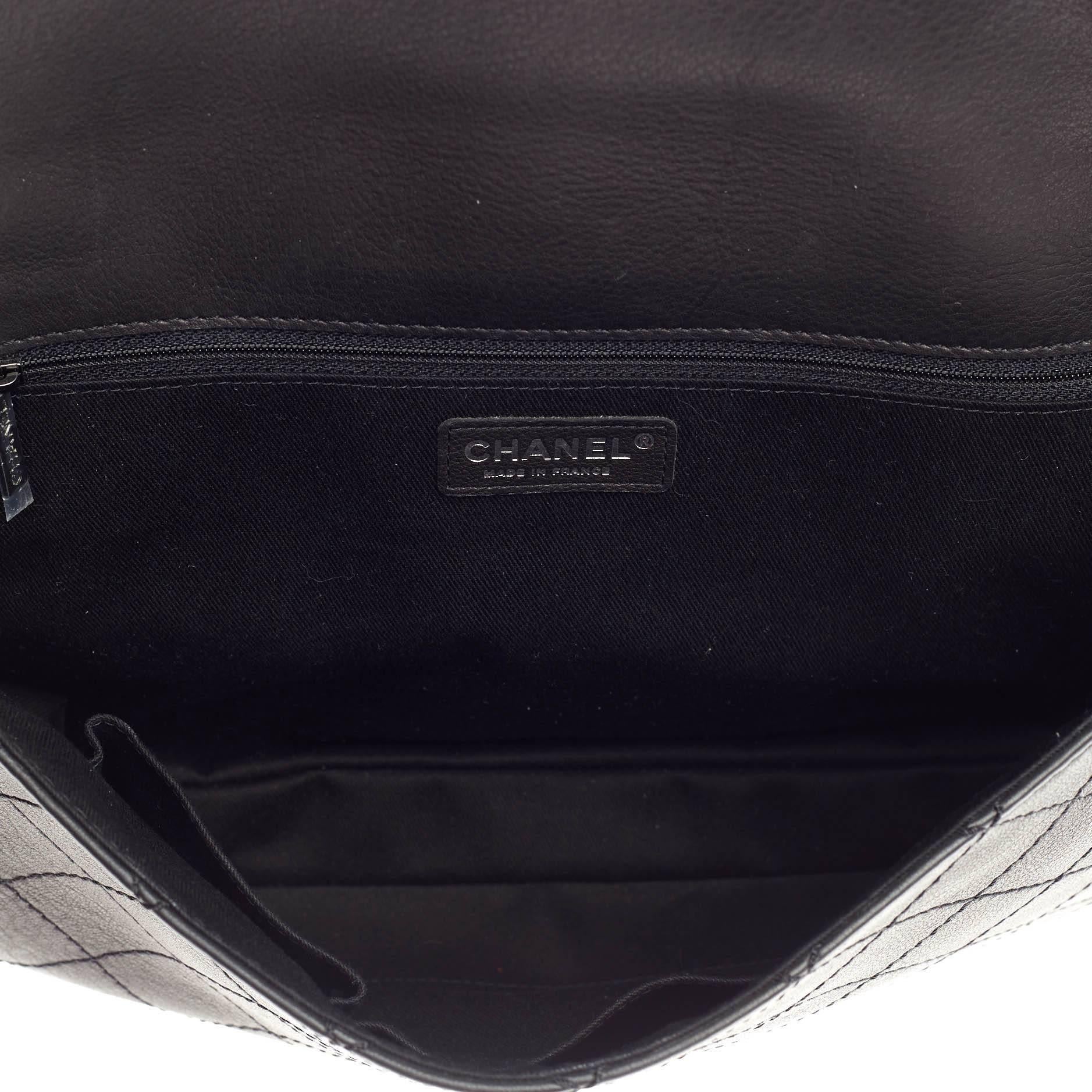 Women's or Men's Chanel Paris-Dallas Fringe Flap Saddle Bag Embellished Calfskin