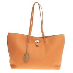 Fendi Carla Tote Selleria Leather Large