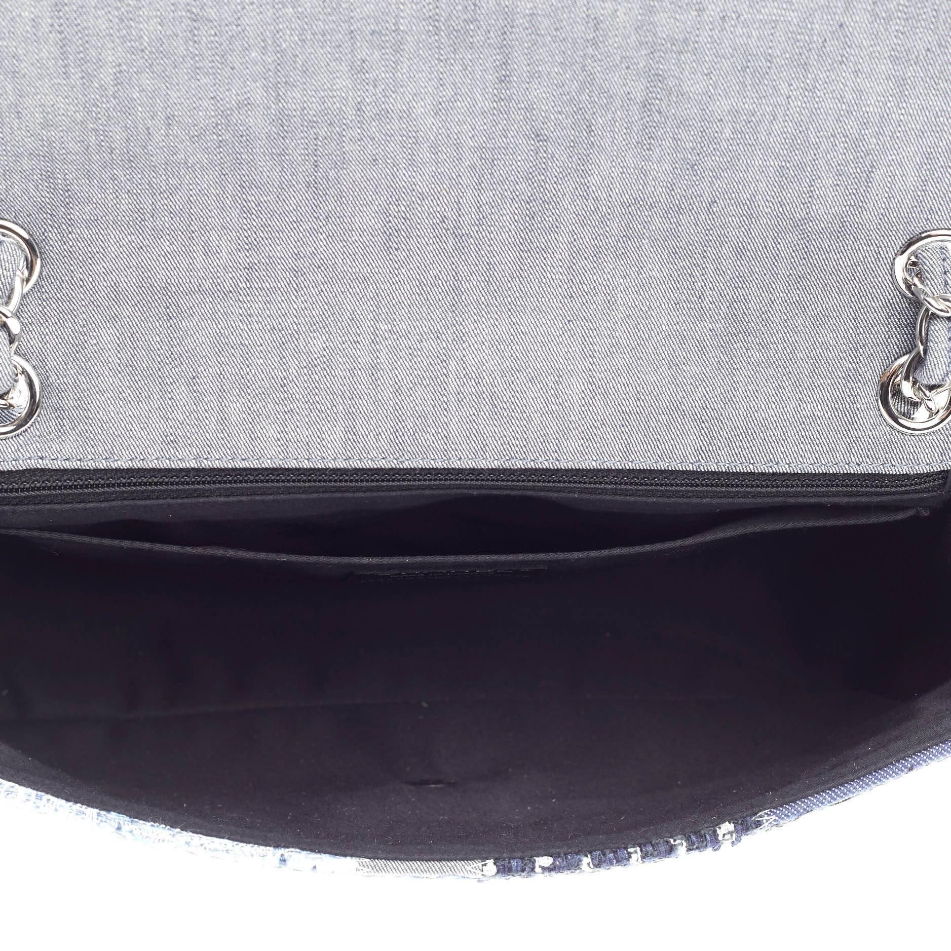 Chanel Classic Single Flap Multicolor Patchwork Jumbo 3