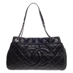 Chanel Timeless CC Soft Tote Quilted Caviar Large