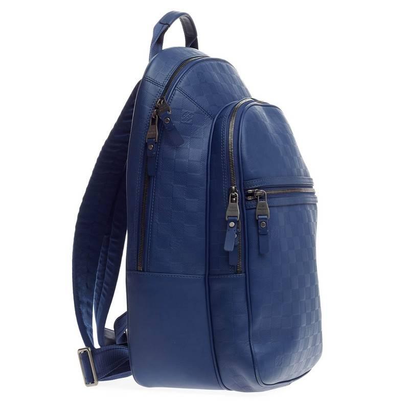 blue version luxe backpack