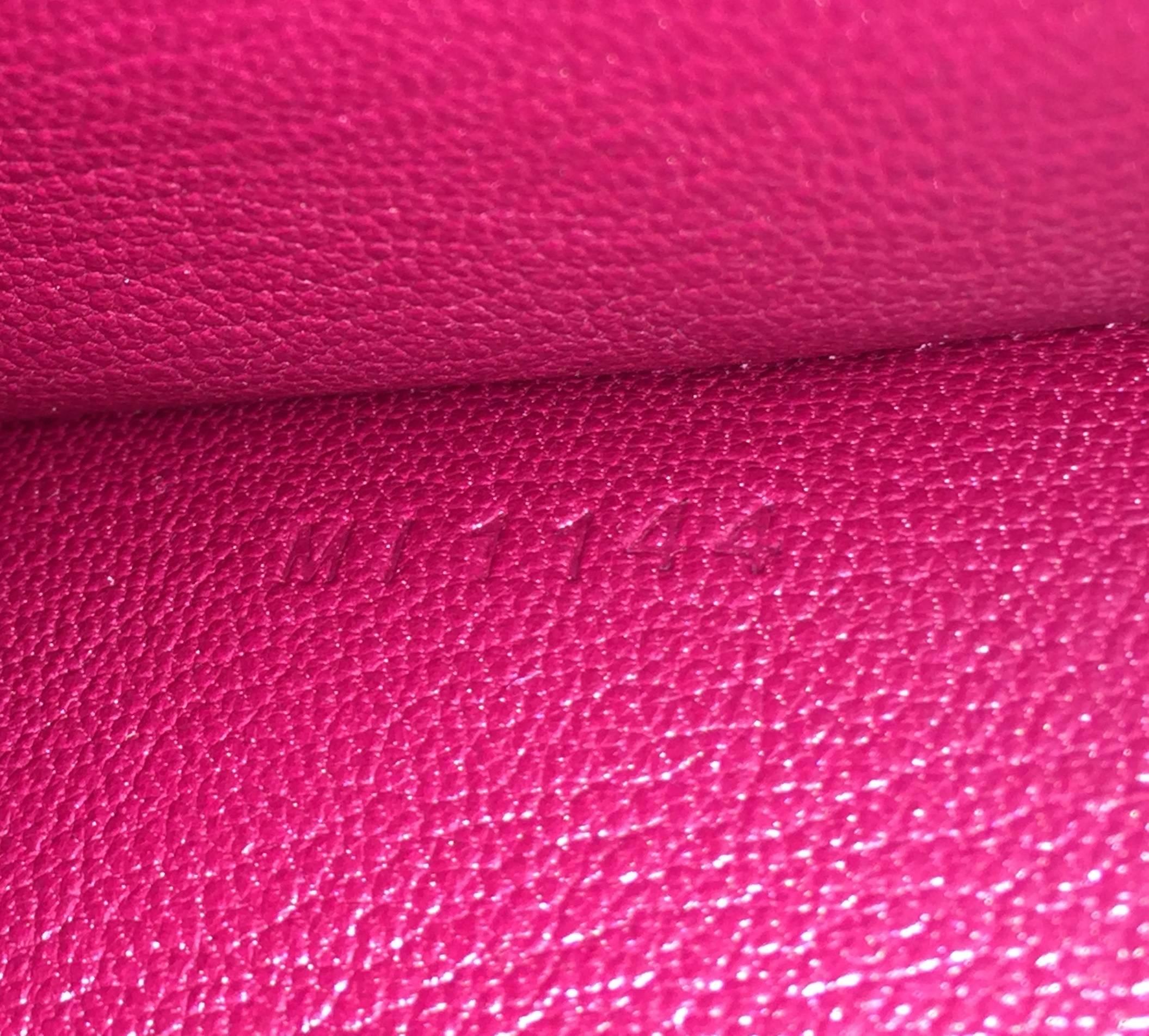 Louis Vuitton Montaigne Handbag Ostrich MM 1