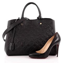 Louis Vuitton Montaigne Monogram Empreinte Leather GM