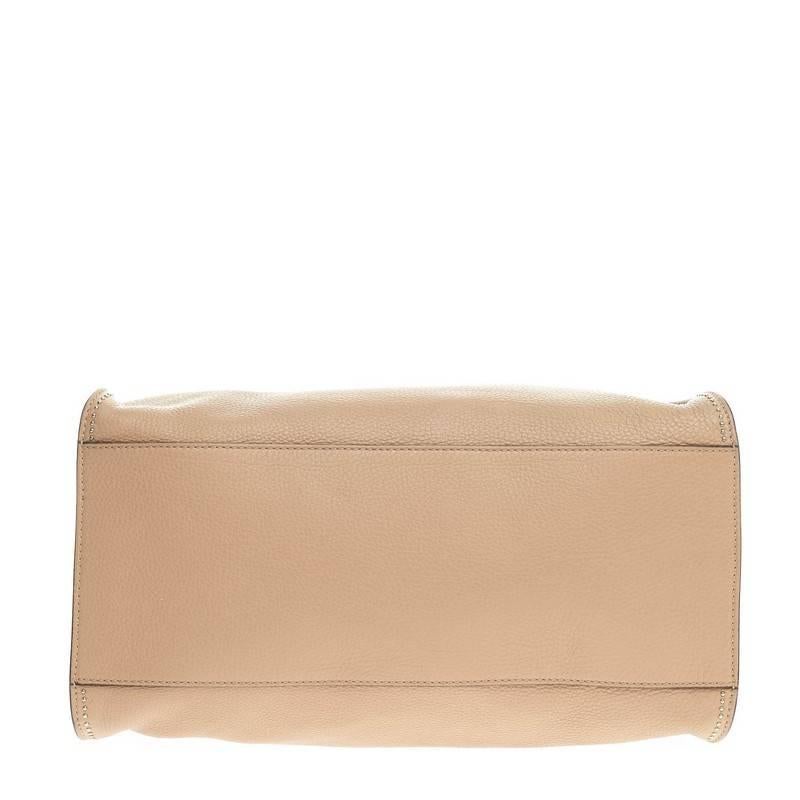 Women's or Men's Gucci Ramble Layered Tote Pebbled Leather Medium