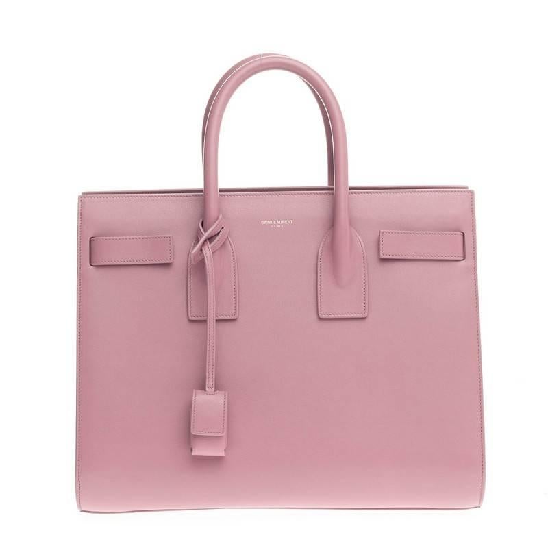 Saint Laurent Sac De Jour Leather Small