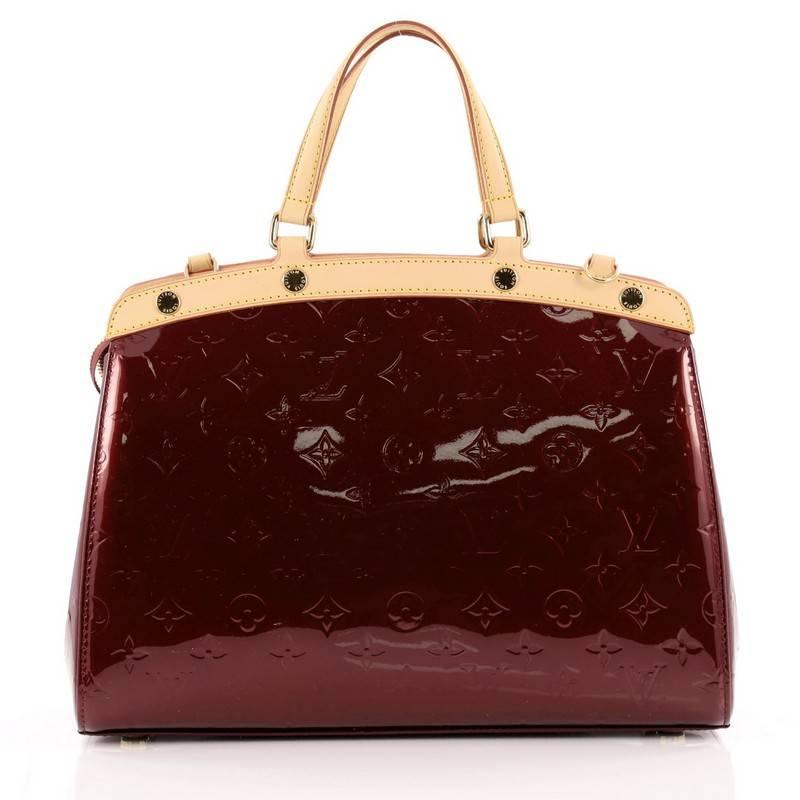 Louis Vuitton Brea Monogram Vernis MM In Good Condition In NY, NY
