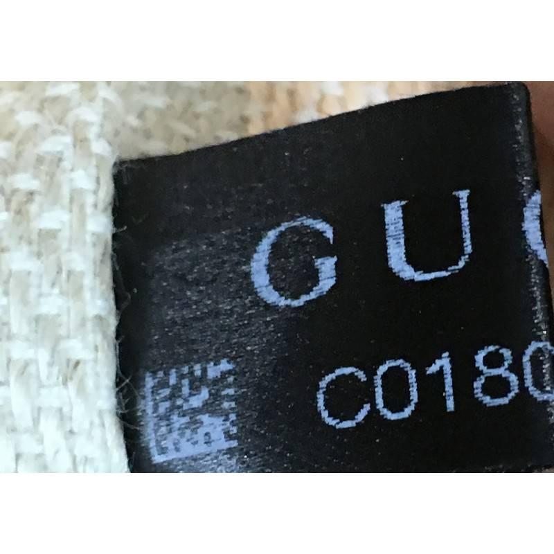 Gucci Bamboo Daily Tote Leather Wide 1