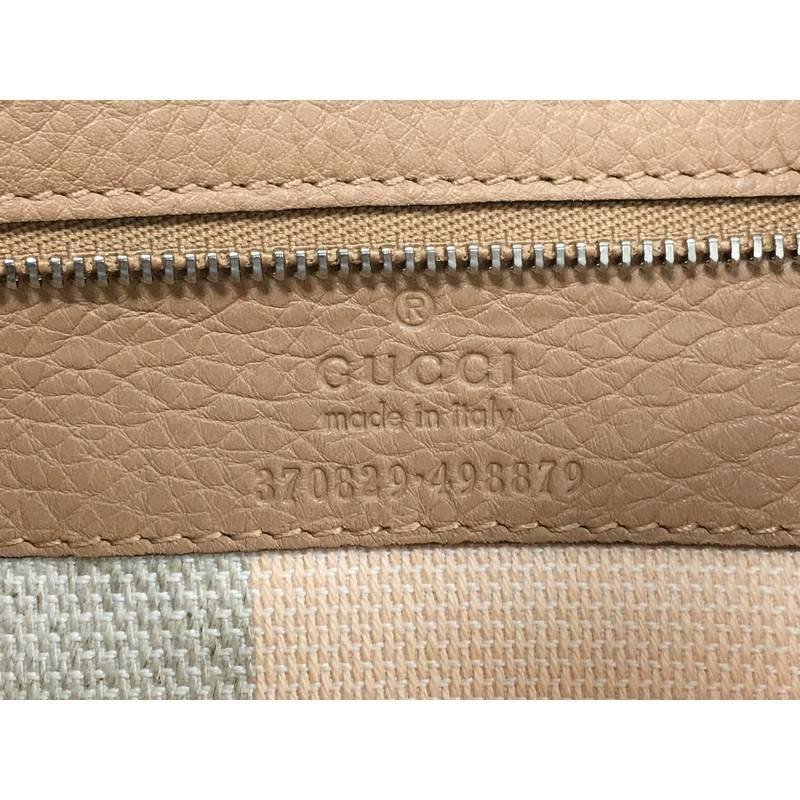 Gucci Bamboo Daily Tote Leather Wide 3