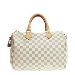 Used Louis Vuitton Speedy Bandouliere Damier 30