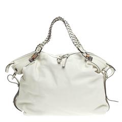Gucci Bamboo Bar Shoulder Bag Leather Large
