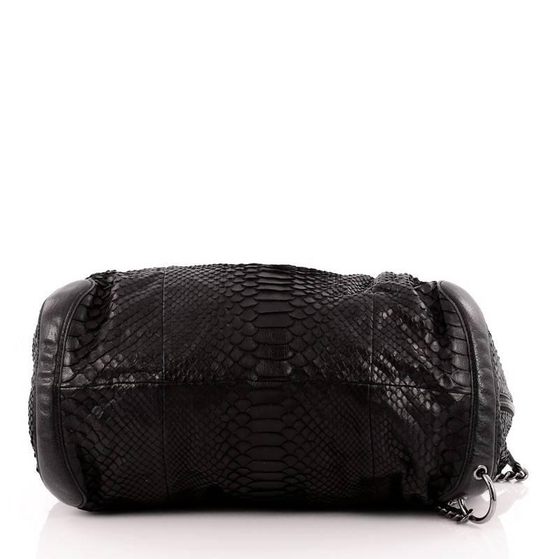 Women's or Men's Gucci Galaxy Convertible Hobo Python Large