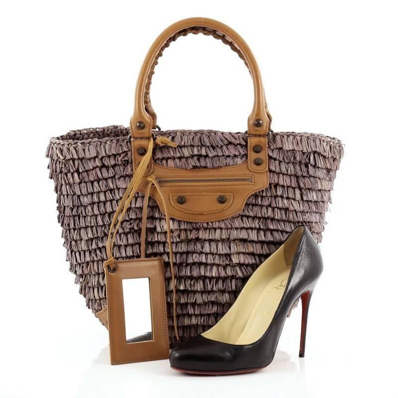 balenciaga panier basket tote