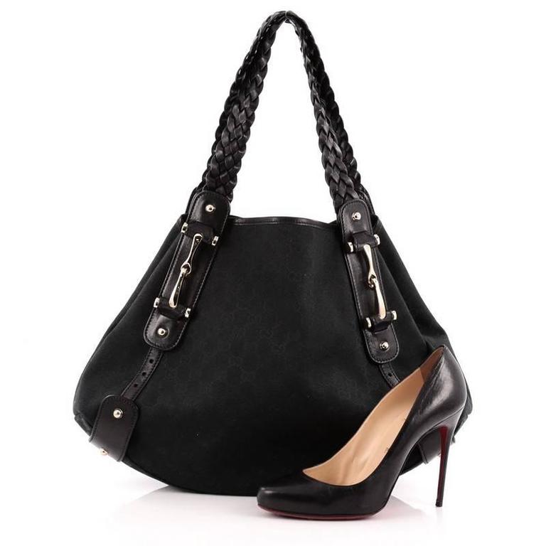Gucci Pelham Shoulder Bag Gg Canvas Medium