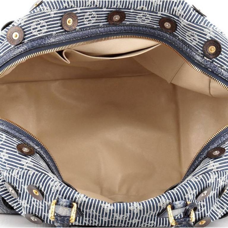 Louis Vuitton, Bags, Sold Lv Polka Dot Collection Denim Purse Bag