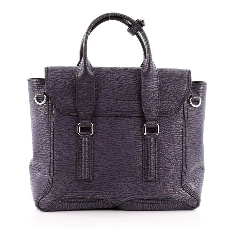3.1 Phillip Lim Pashli Satchel Leather Large  In Good Condition In NY, NY