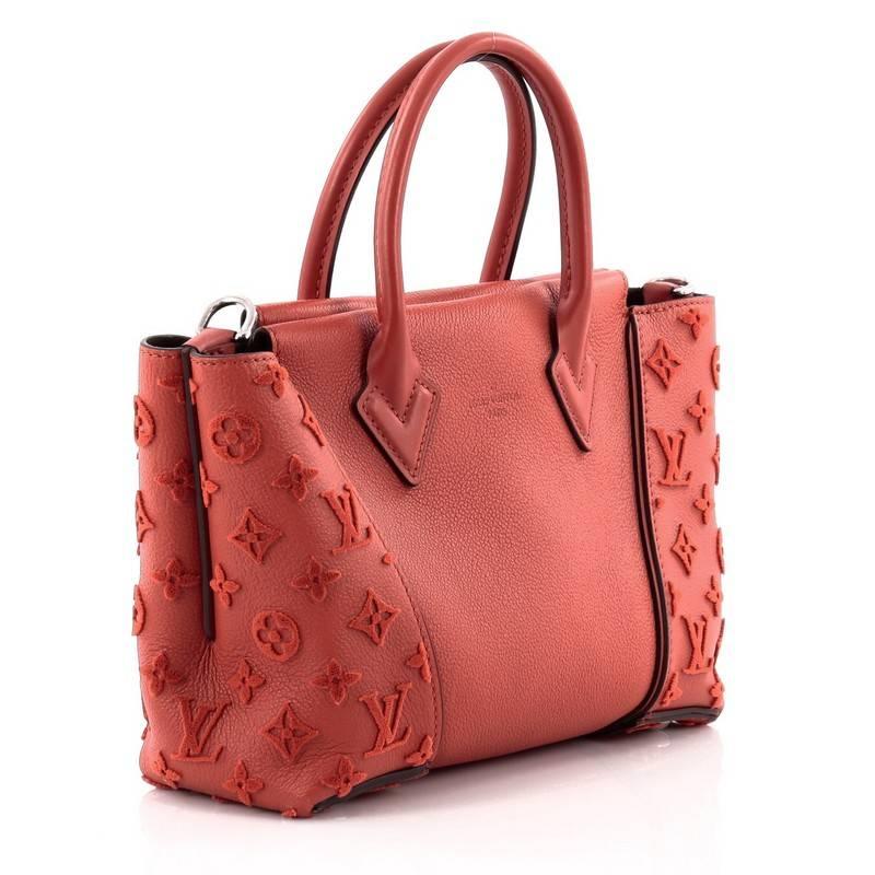 Pink Louis Vuitton W Tote Veau Cachemire Calfskin BB