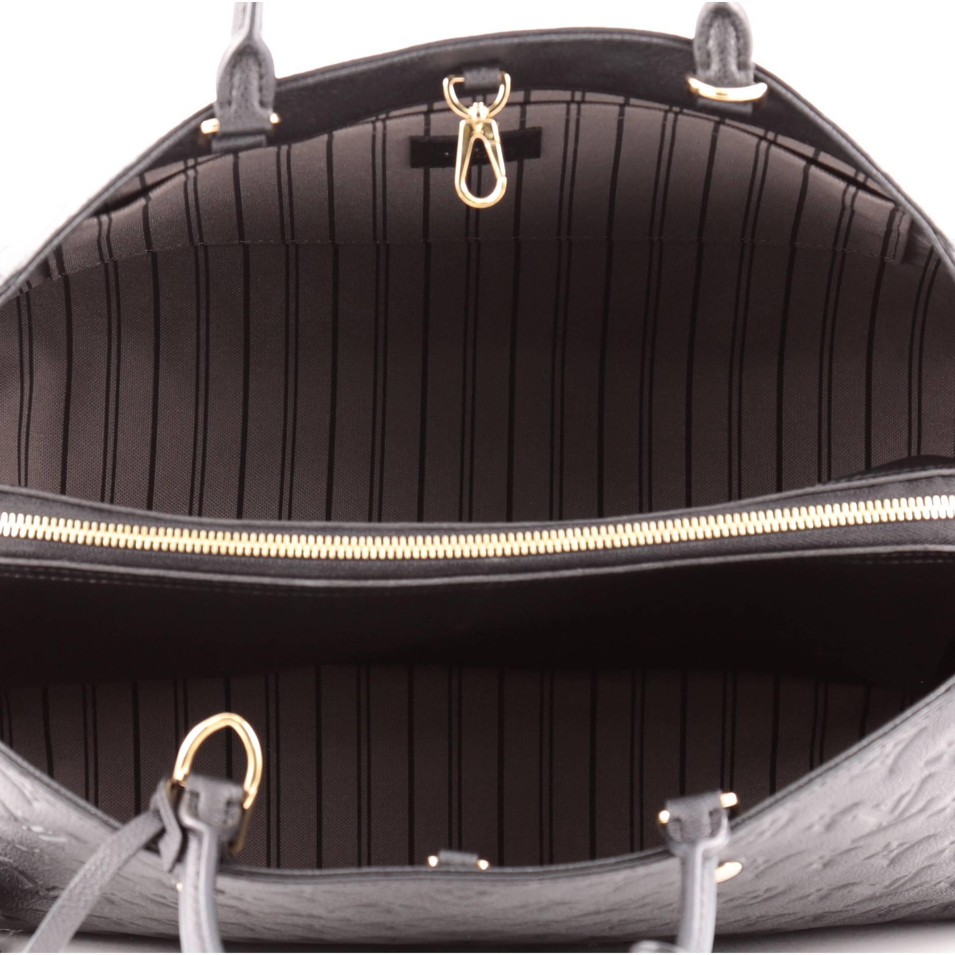 Louis Vuitton Montaigne Monogram Empreinte Leather GM 2