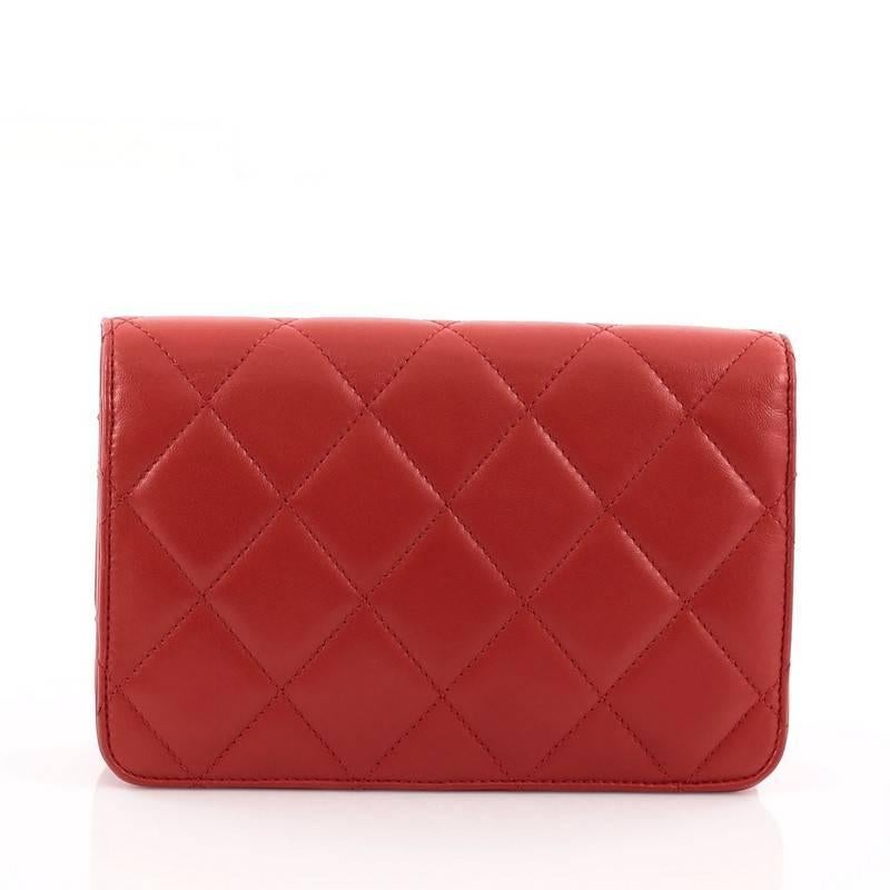 Chanel Golden Class Wallet on Chain Quilted Lambskin at 1stDibs