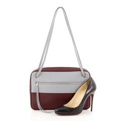 Celine Bicolor Side Lock Bag Leather Medium